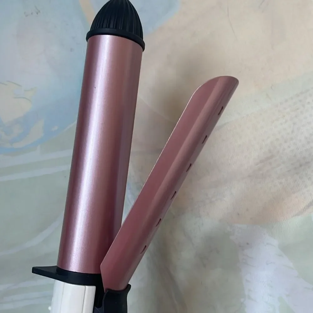 Revive Hair Styling Tools Curling Wand Barrels Pink